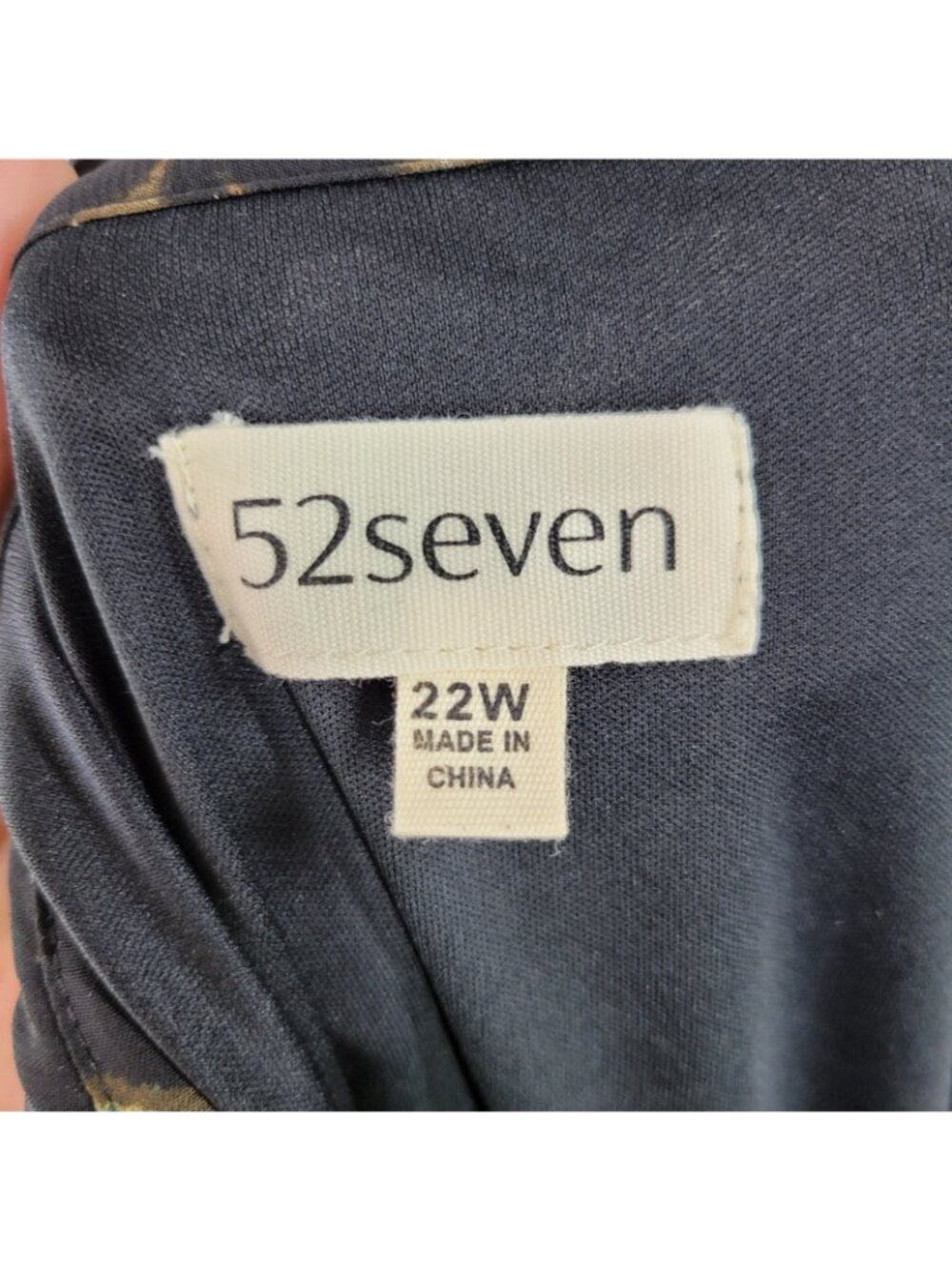 NEW 52seven Shirt Dress Plus 22W Sheer Sleeve Floral Button Up Long Midi Flowy - Picture 10 of 10